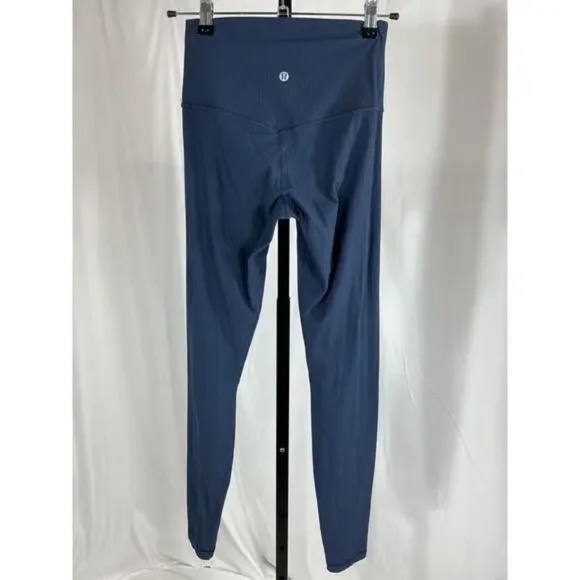 Lululemon Align High-Rise Ribbed Pant 28" TRUE NAVY Size 4 NWOT - Picture 7 of 7